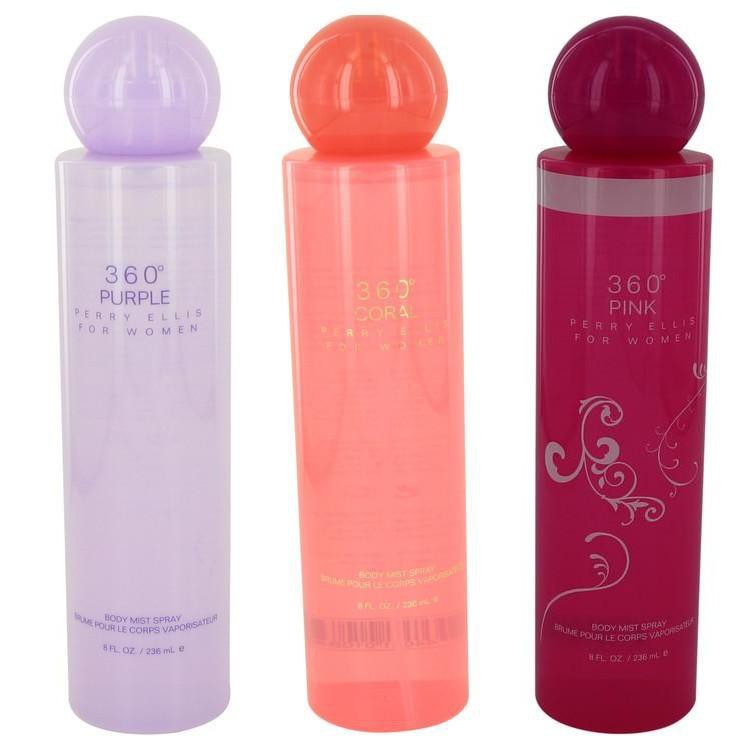 Perry Ellis splash mist collection for women
