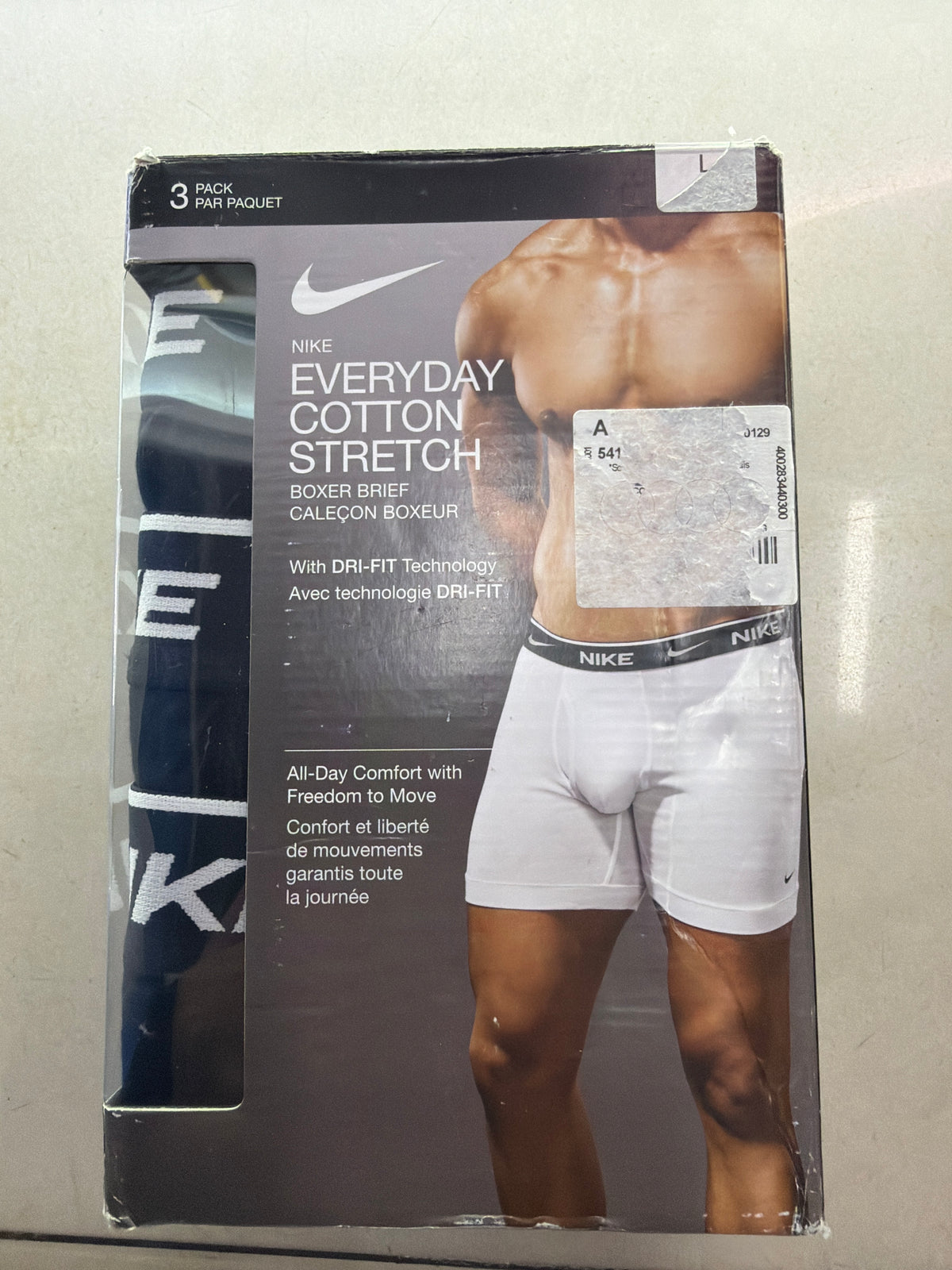 Boxer nike pack 3