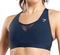 Top azul marino talla S