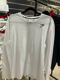 Camisa manga larga blanca gymshark