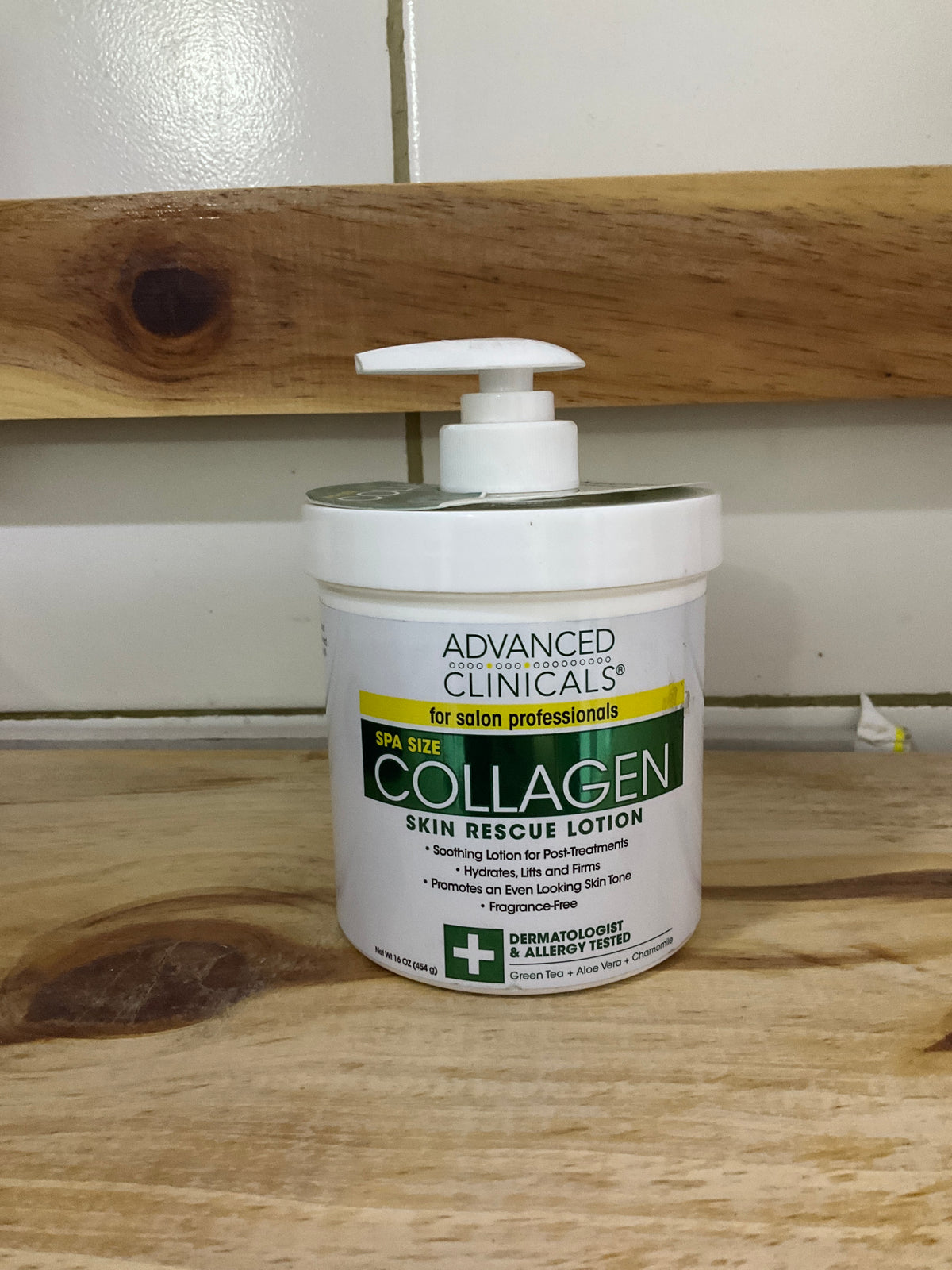 Collagen skin rescue lotion