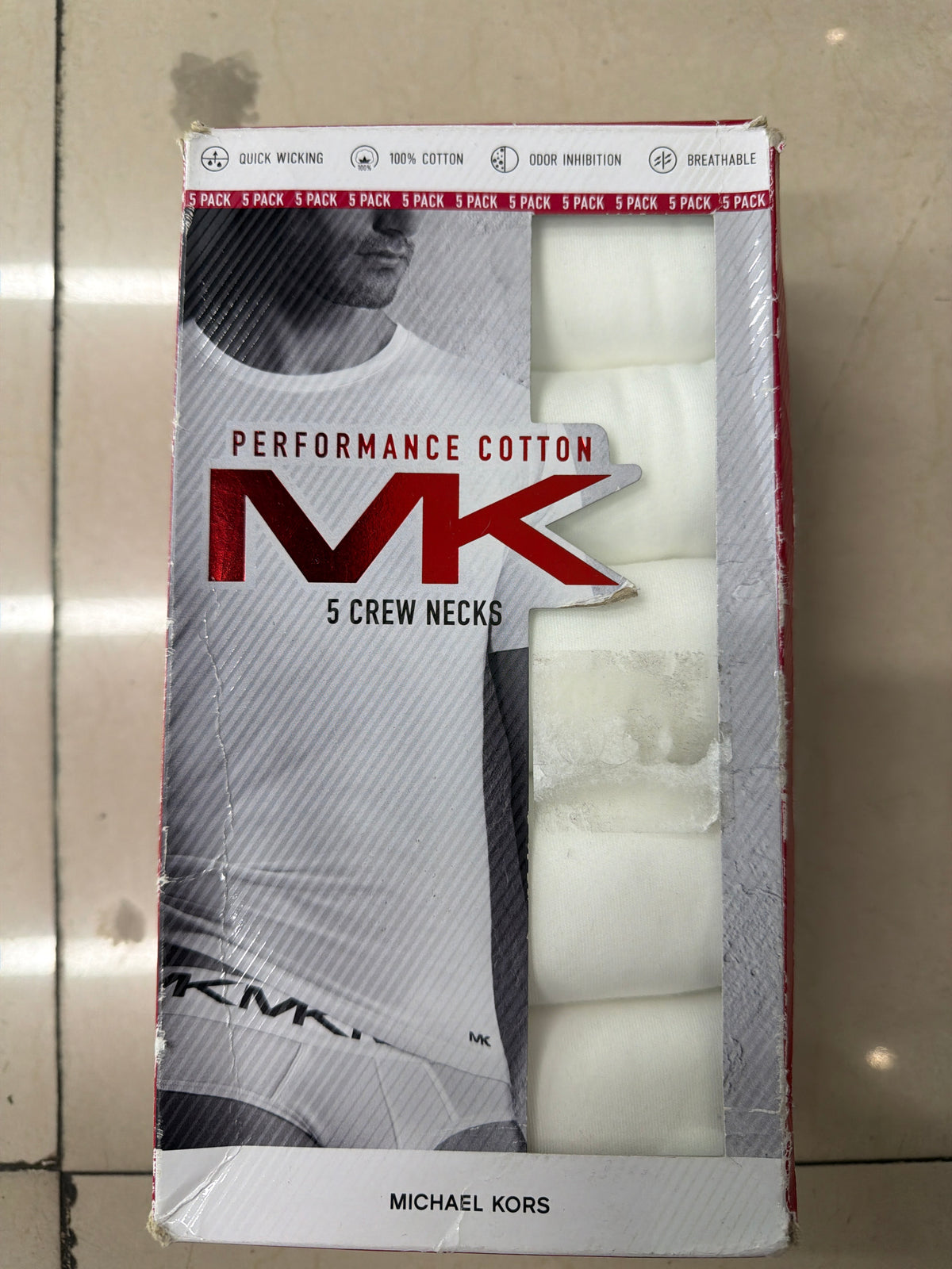 Pack de 5 franelas mk