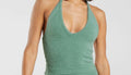 Top gym shark verde peluche talla S y M