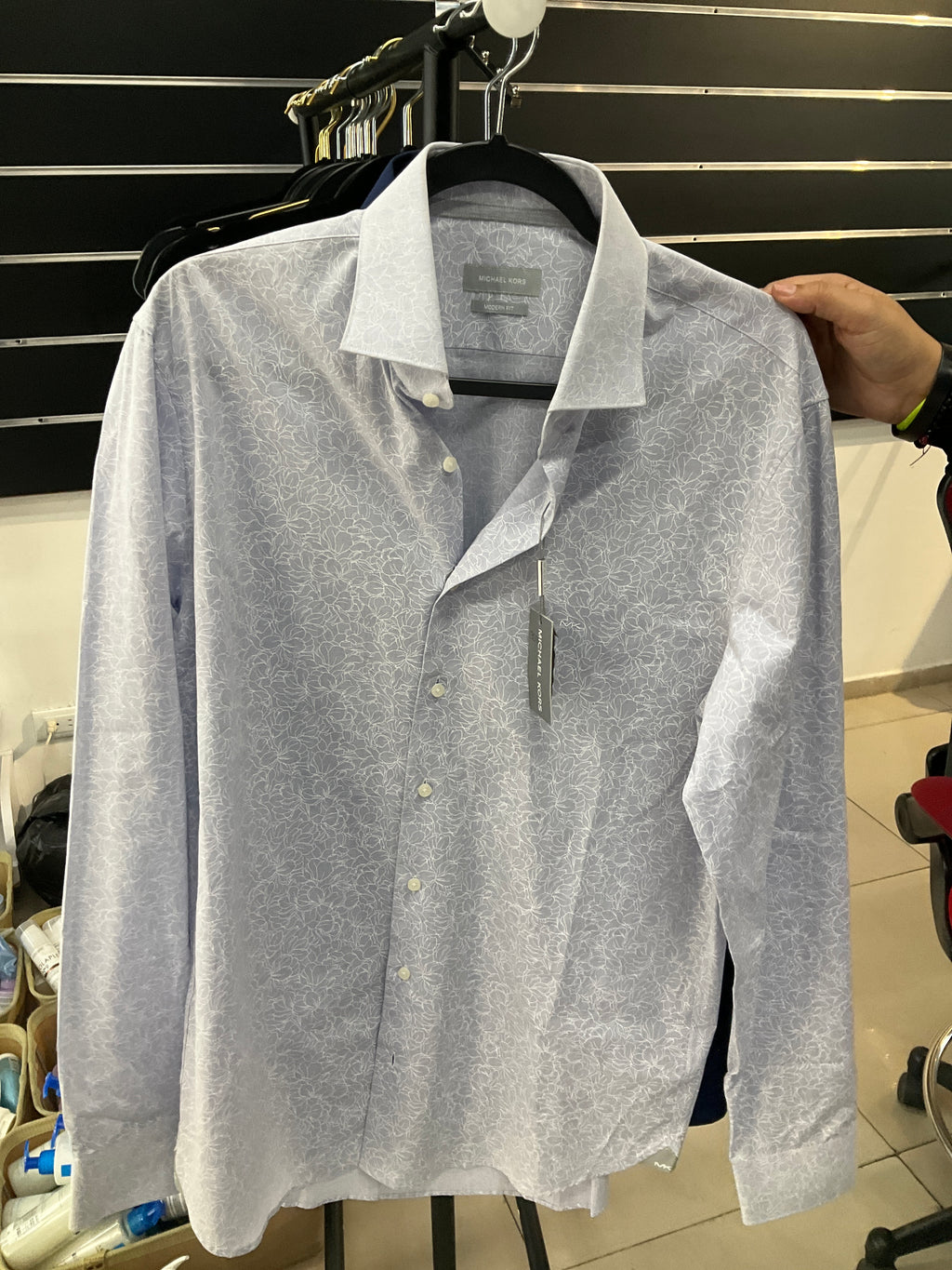 Camisa de vestir michael kors