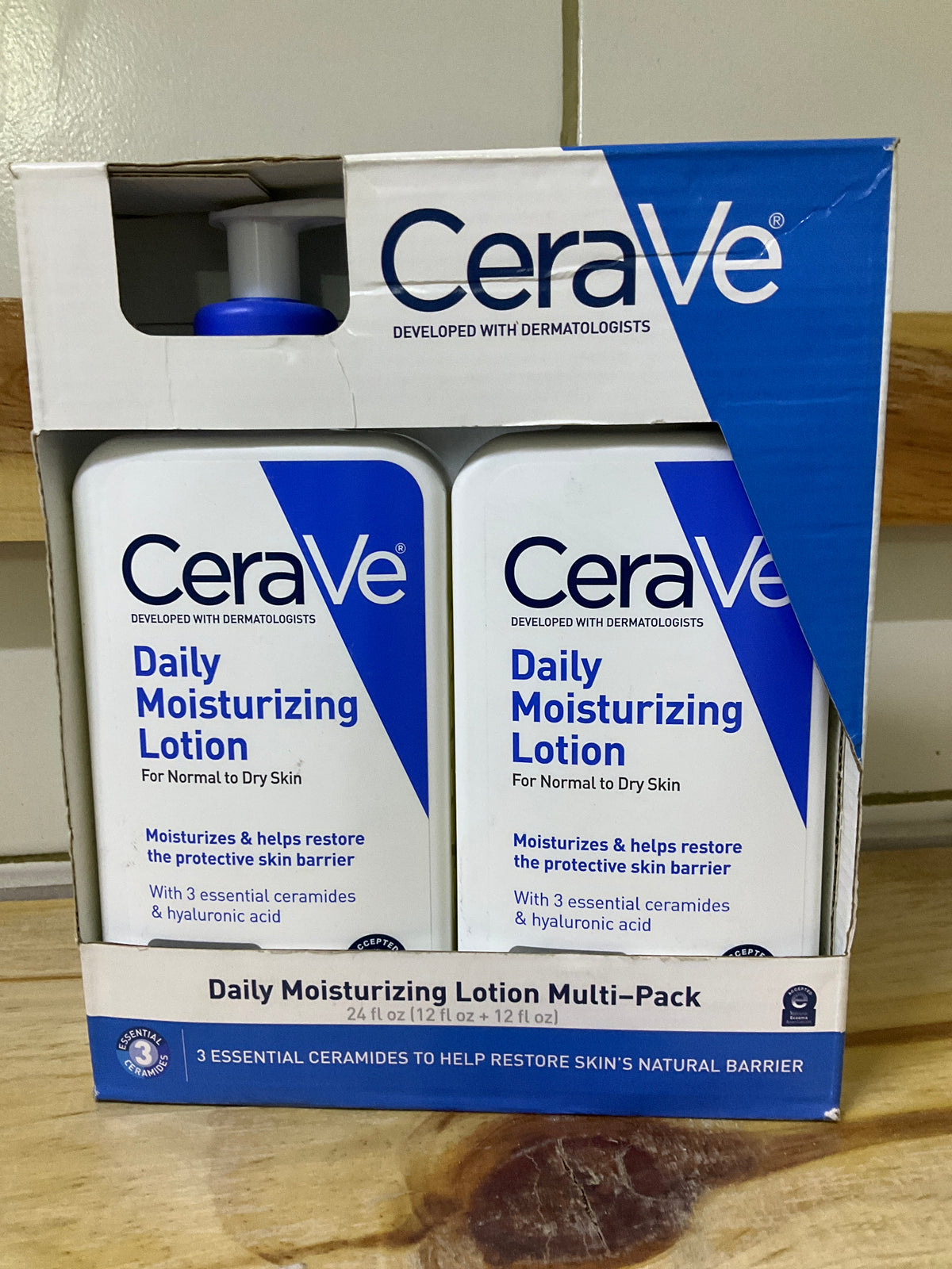 Pack cerave daily moisturizing lotion