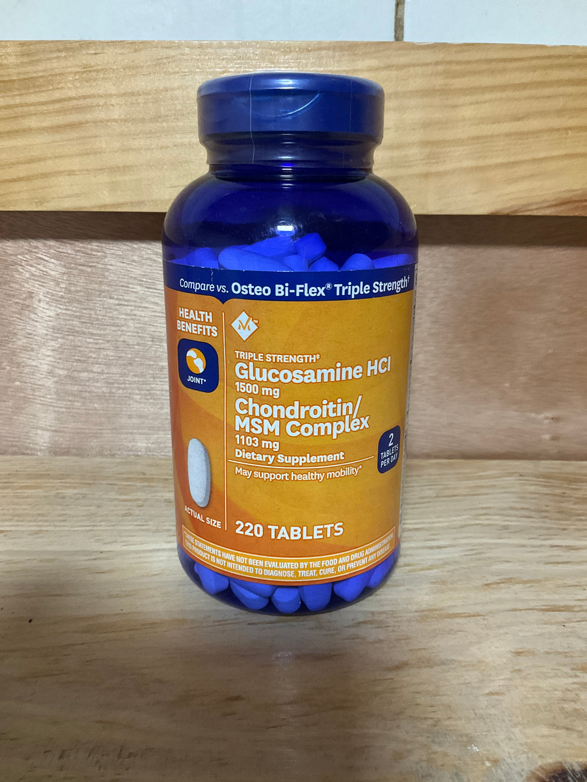 Suplemento glucosamine HCI