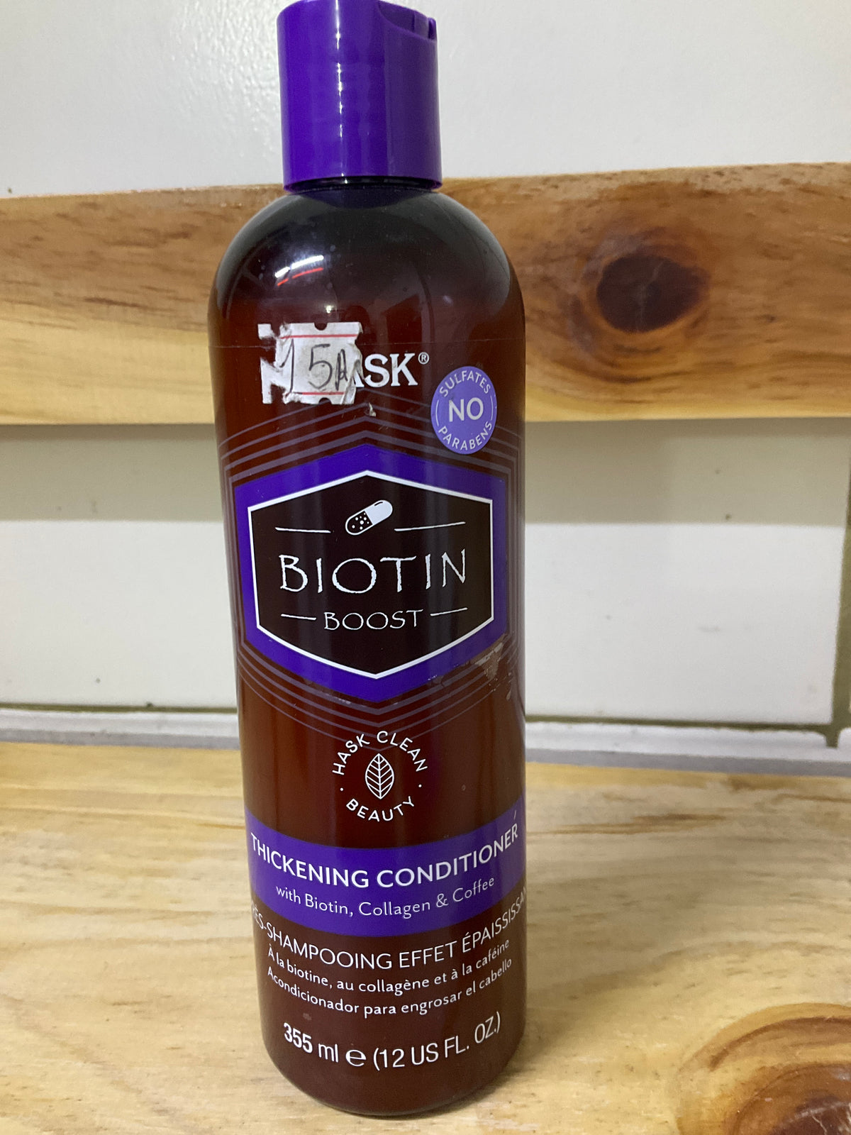 Biotin boost hask clean shampoo