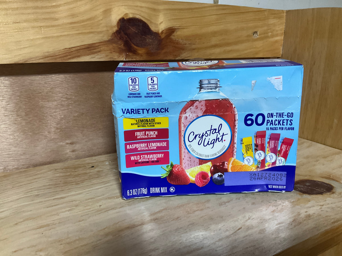 Crystal light pack de 60