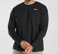 Suéter negro gym shark algodón talla M y L
