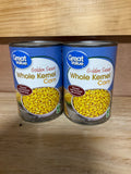 Golden sweet Great value lata de maiz
