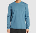Suéter algodón gym shark azul claro talla L y XL