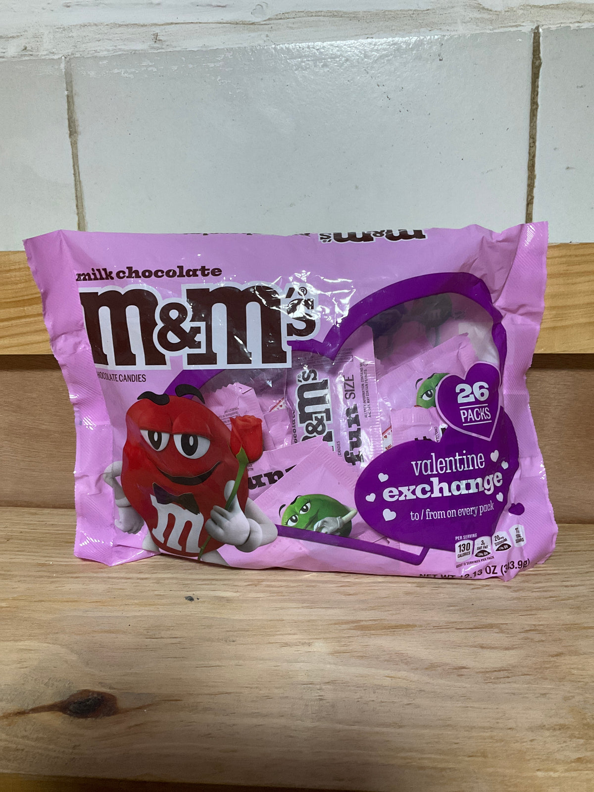 M&M chocolate pack 26