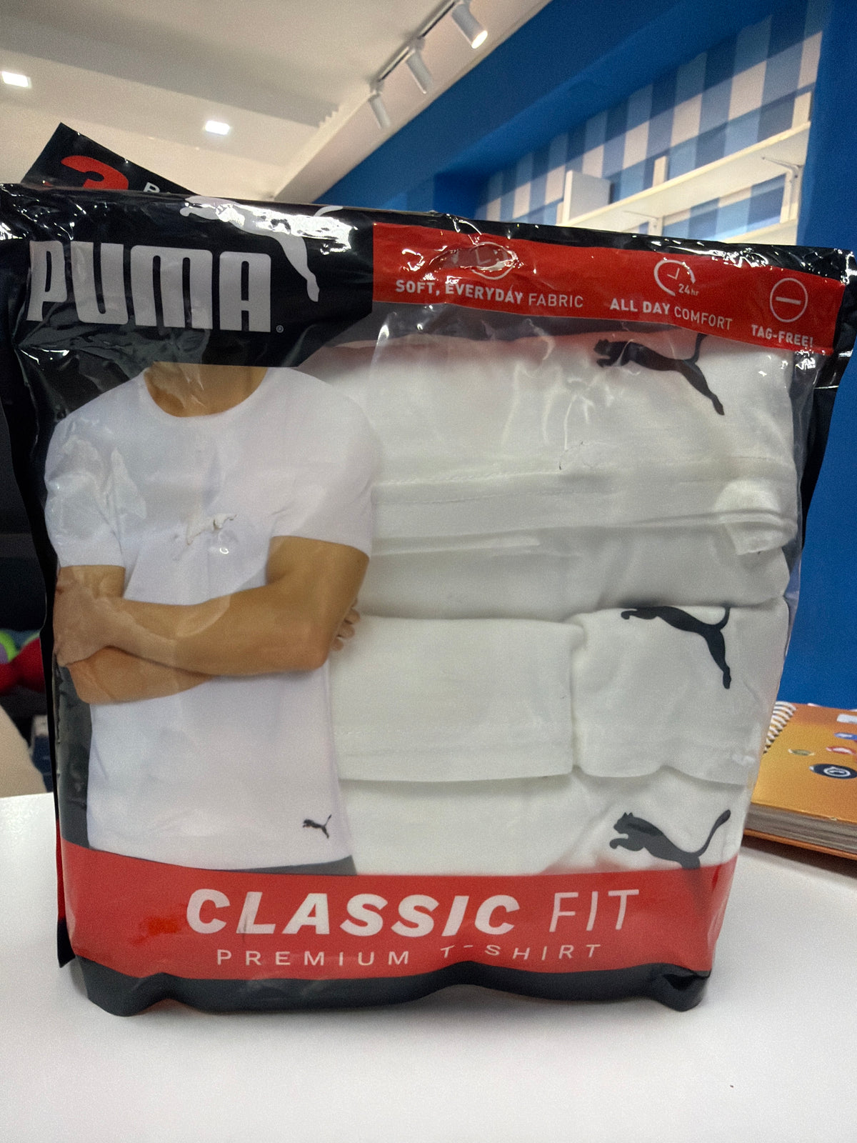Pack 3 franelas puma