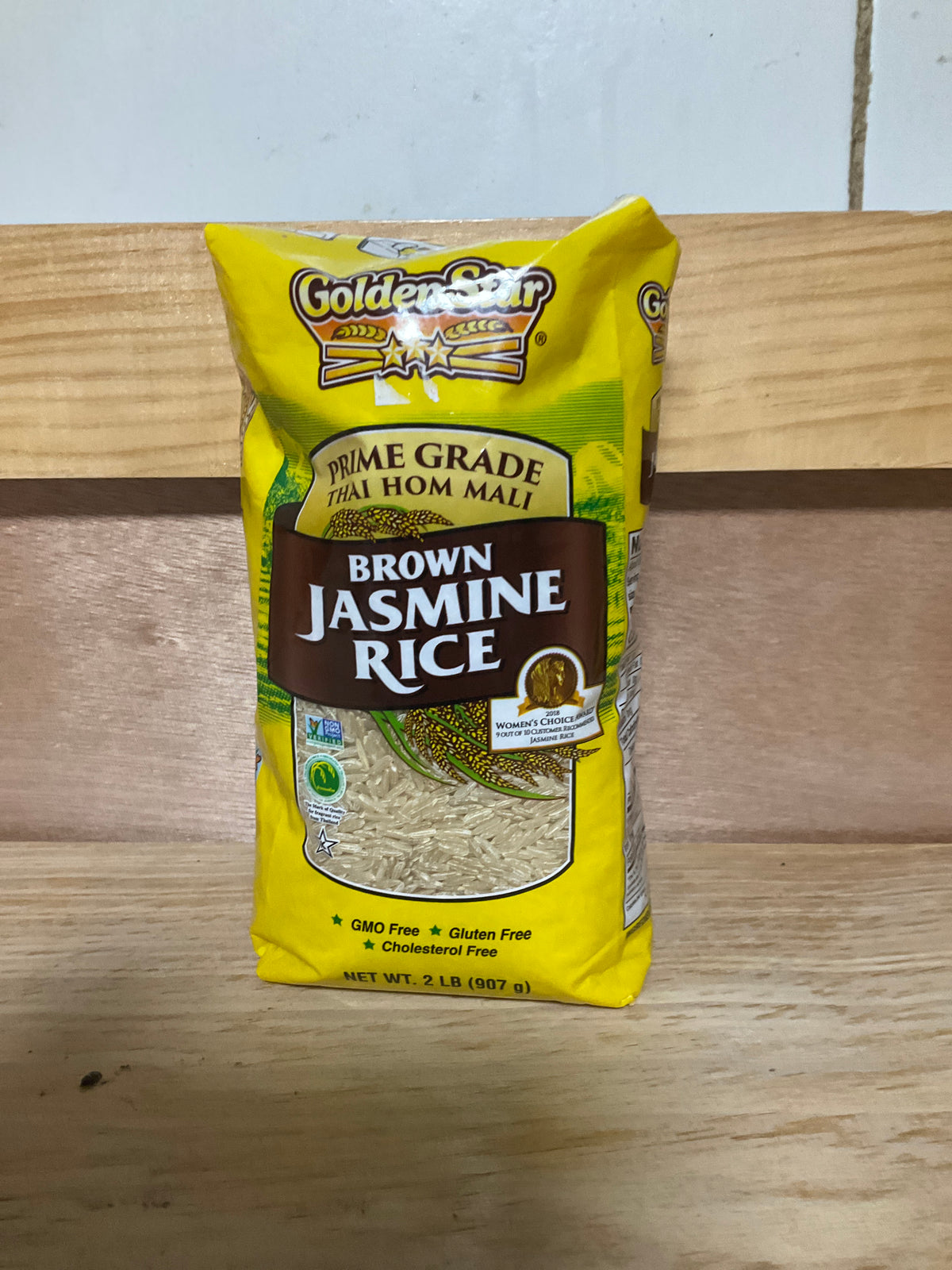 Brown Jasmine rice golden star arroz