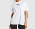 Franela gym shark oversized T-shirt talla s