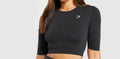 Top gym shark manga corta talla M y S
