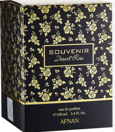 AFNAN SOUVENIR DESERT + ROSE 100ML FOR WOMEN