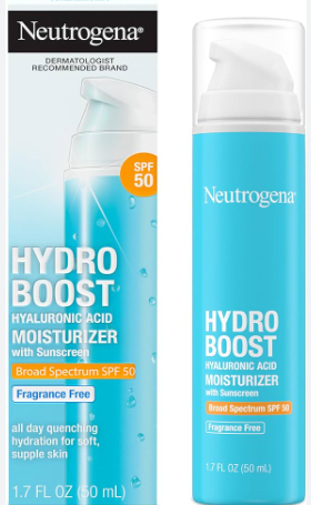 NEUTROGENA HYDRO BOOST HYALURONIC ACID MOISTURIZER SPF50 DE 50ML
