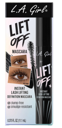 L.A GIRL LIFT  OFF MASCARA DE PESTAÑAS SUPER BLACK