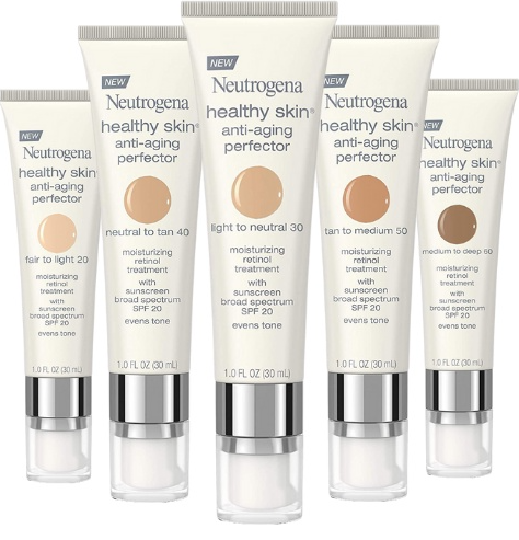 NEUTROGENA BASE HEALTHY SKIN ANTI-AGING PERFECTOR SPF 20 + RETINOL