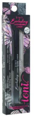 IONIC 2 EN 1 EVERLASTING LASHGLUE LINER BLACK