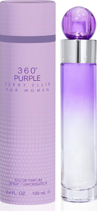 360 PURPLE 100ML FOR WOMEN PERRY ELLIS