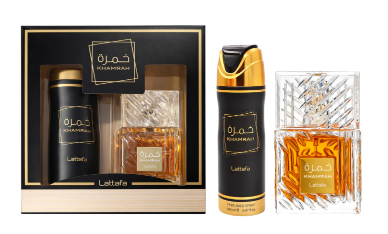 LATTAFA KHAMRAH 2 PCZ GIFT SET