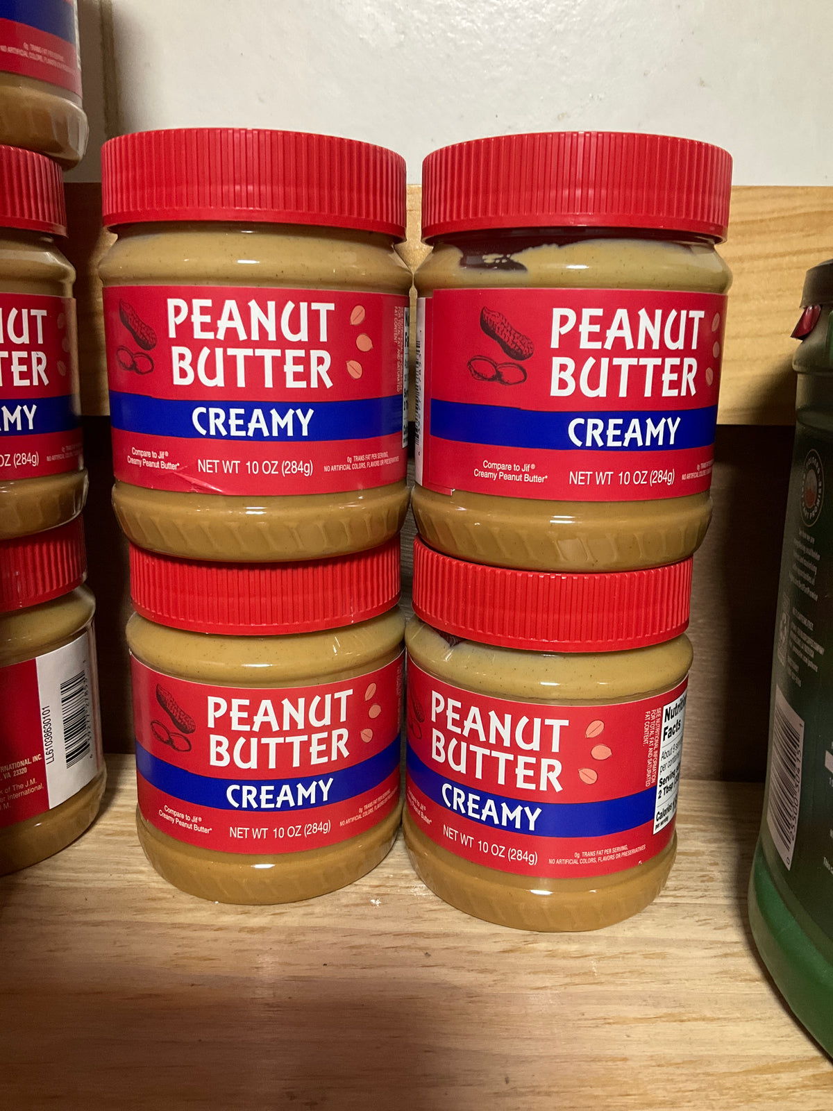 Peanut butter creamy mantequilla de maní