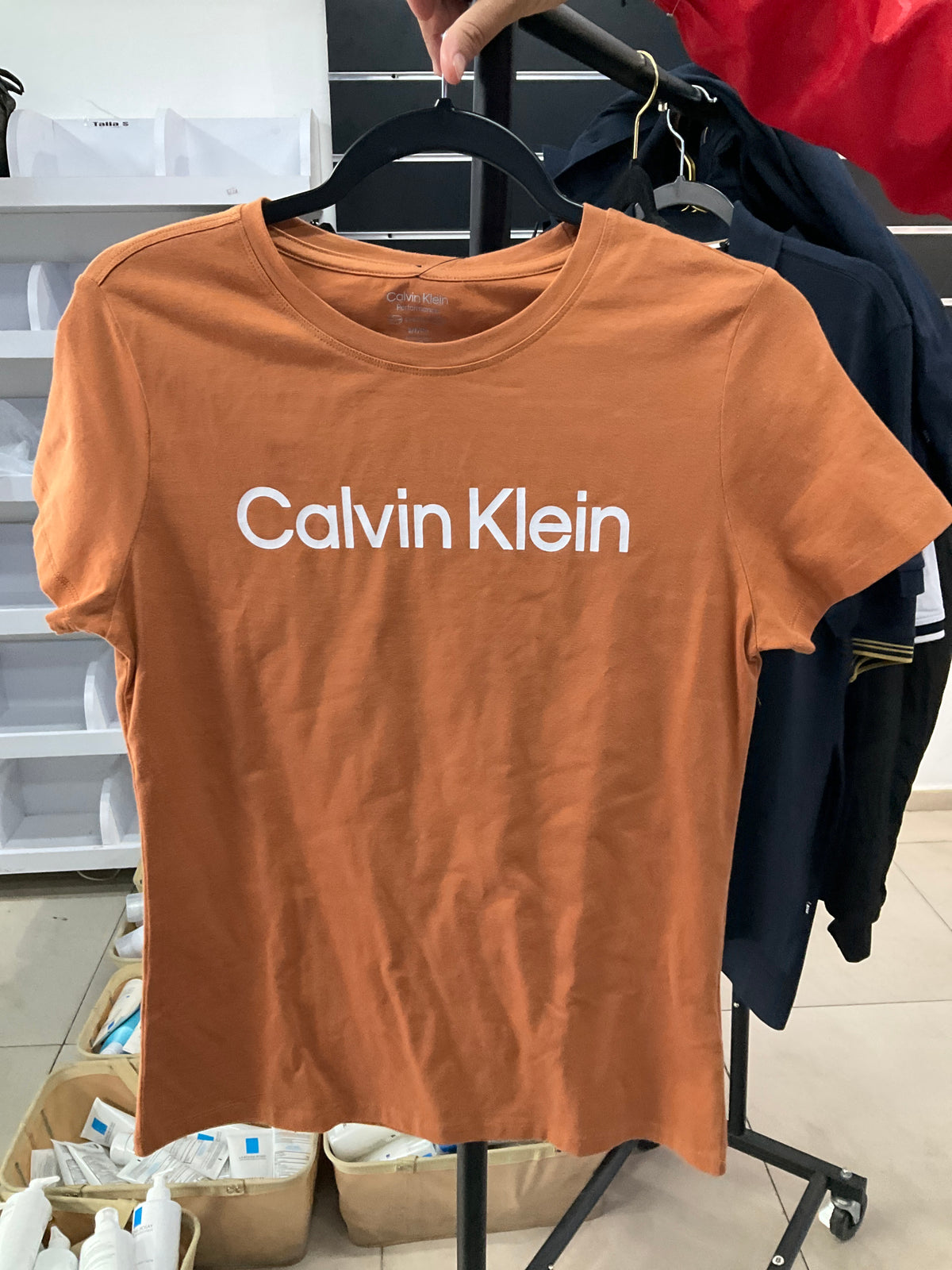 Calvin Klein Dama Franelas Clasica-vestidos