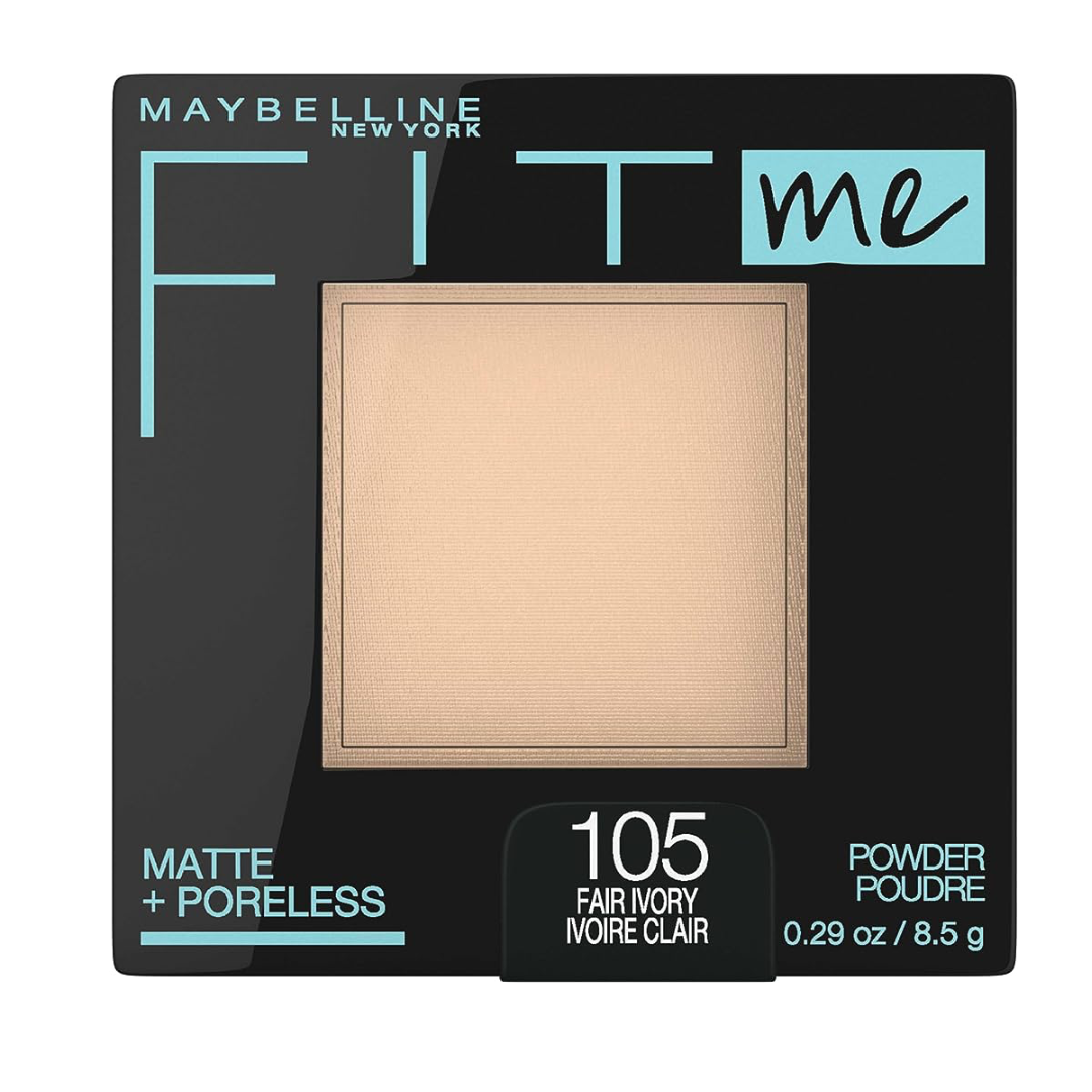 MAYBELLINE Fit Me - Polvo fijador y polvo de maquillaje