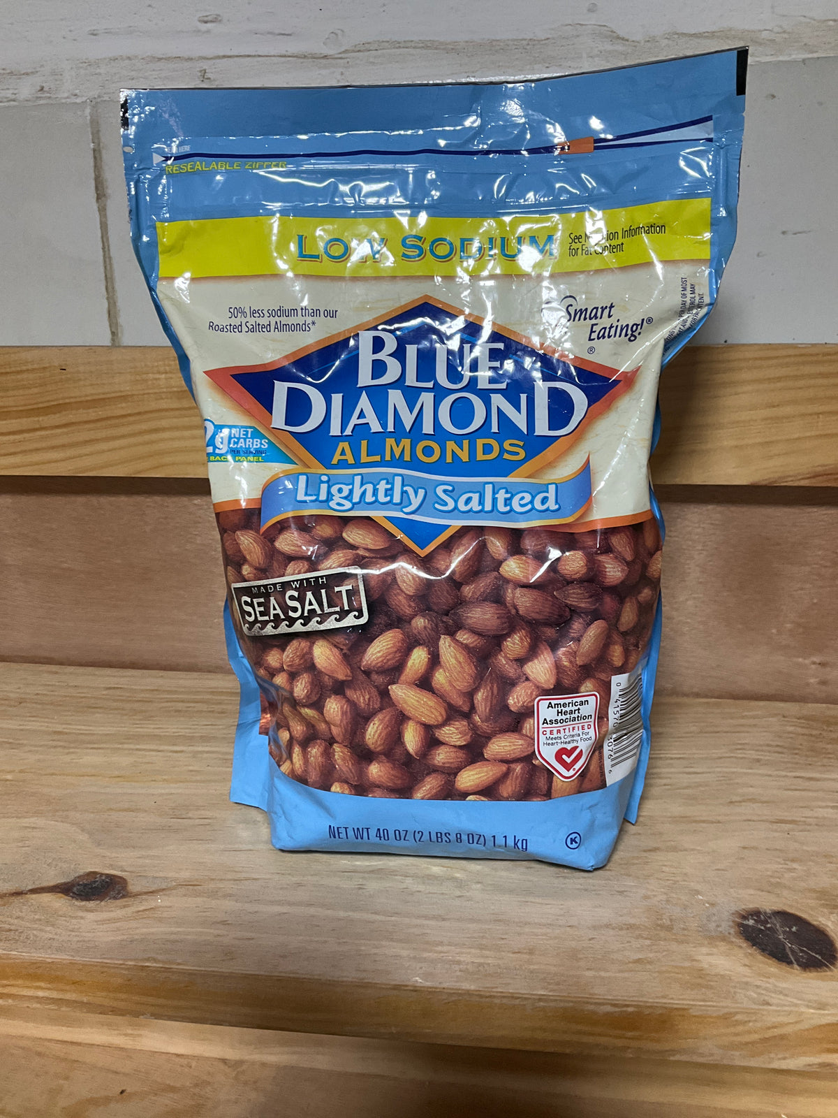 Almendras baja en sal