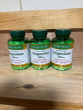 Magnesium 500 mg natures bounty
