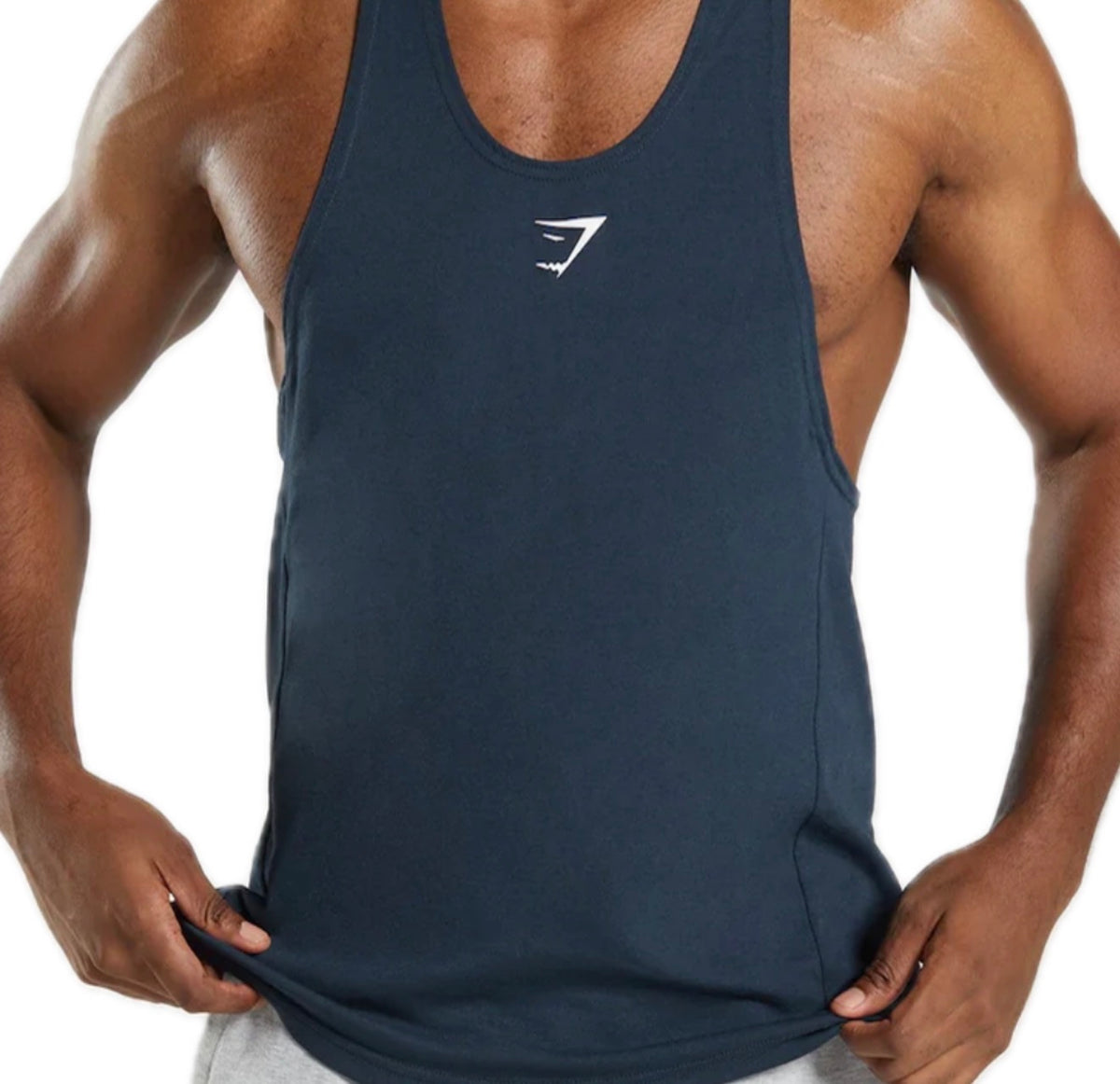 Franelilla caballero gym shark talla M