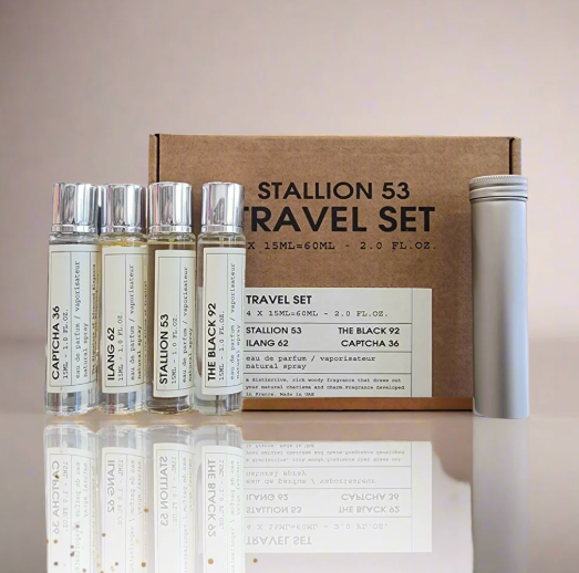 Stallion 53 Travel Set 4 Pieces x 15ml Eau de Parfum