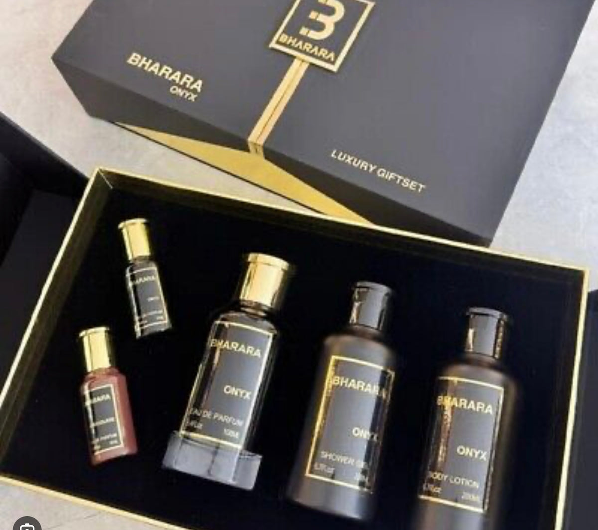 Set bharara onyx eau de parfum 5 pcs
