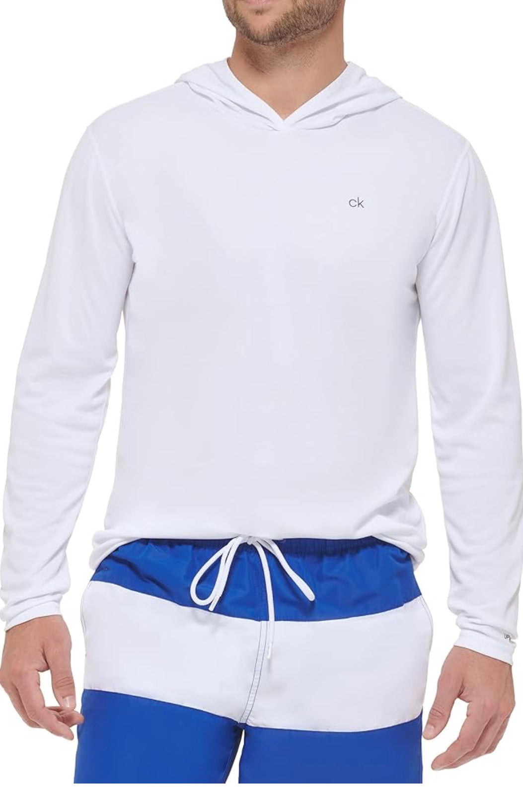 Caballero Blanca De Capucha Talla L calvin klein
