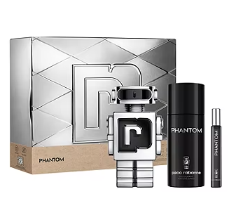 Paco Rabanne Phantom Eau De Toilette 3-Pc Gift Set for men