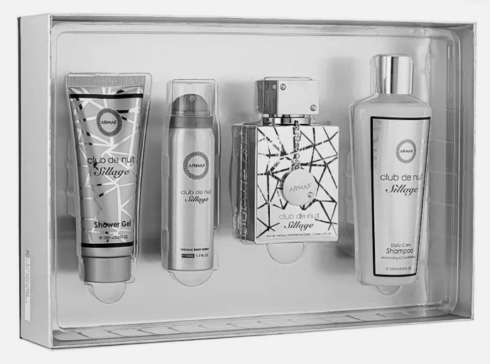 SET ARMAF CLUB DE NUIT SILLAGE 4 PCS