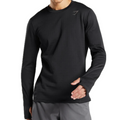 Negro Logo Gris Agujero Pulgares L y XL