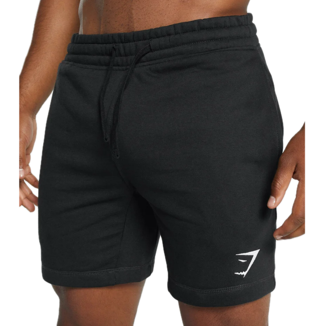 Algodón negro Escudo Blanco talla S M y L gymshark