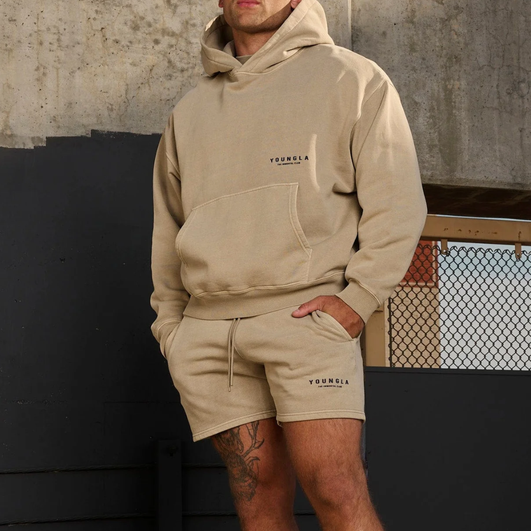 SUETER TELA GRUESA MARRON TALLA XL youngla