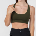 TOP VERDE OLIVA TALLA S y M youngla
