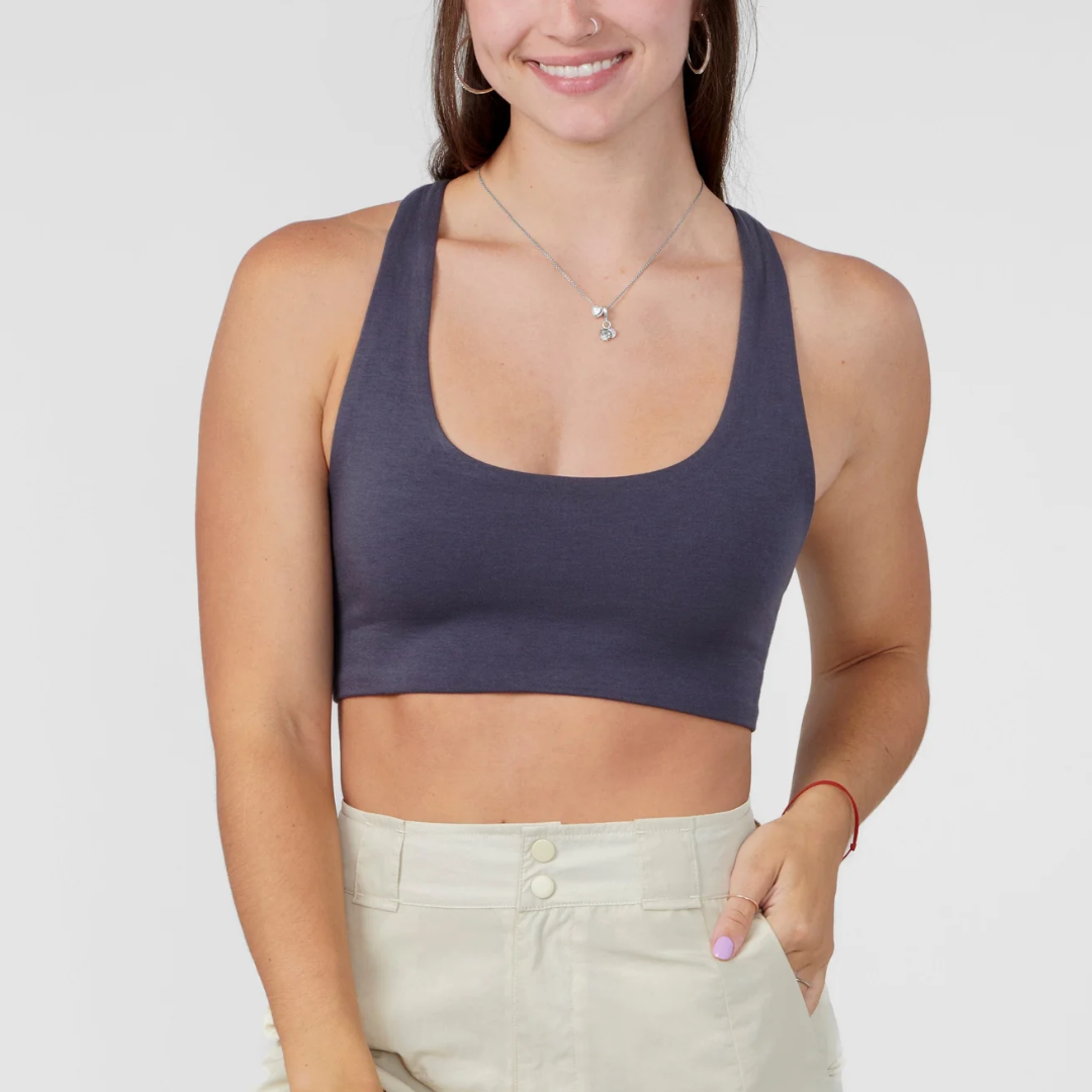 TOP GRIS TALLA S y M youngla