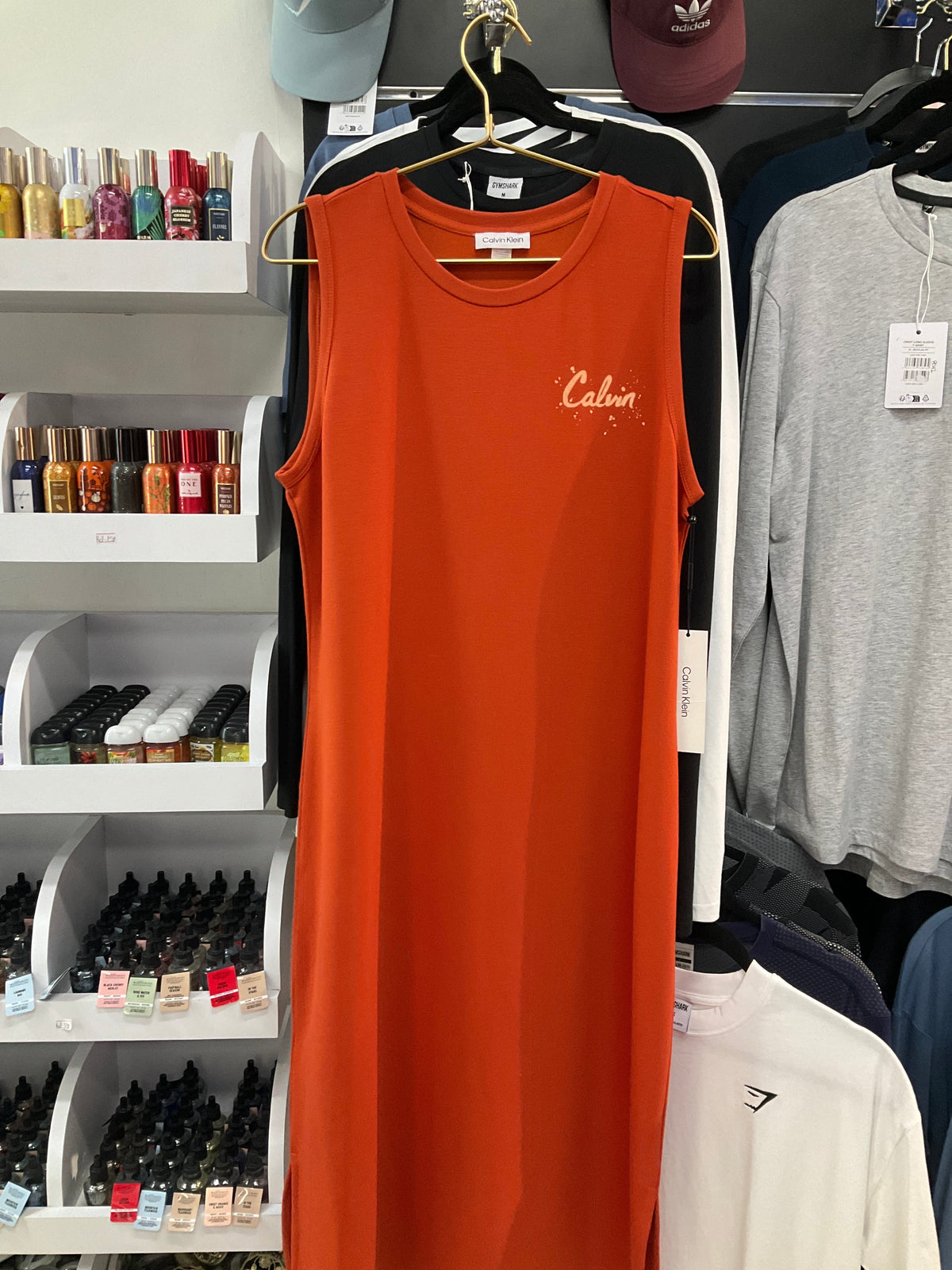 Calvin Klein Dama Franelas Clasica-vestidos