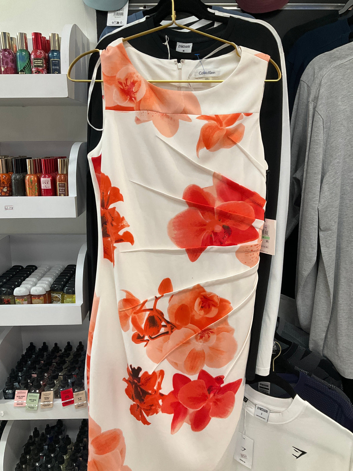 Calvin Klein Dama Franelas Clasica-vestidos