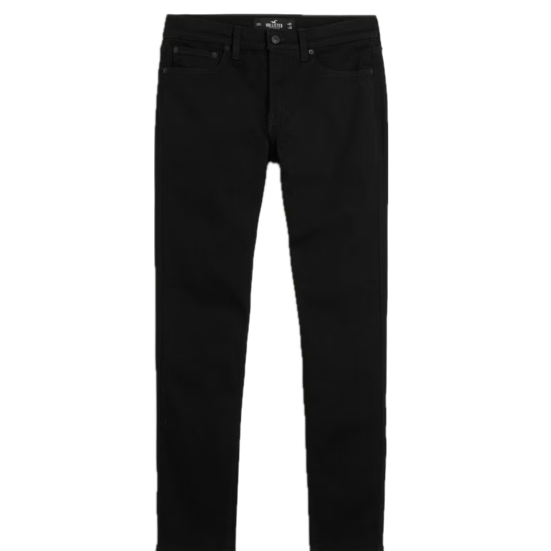 HOLLISTER JEANS CABALLERO NEGROS