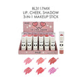 Amuse 3 In 1 - Makeup Stick lip Glos